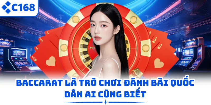 Baccarat là trò chơi đánh bài quốc dân ai cũng biết