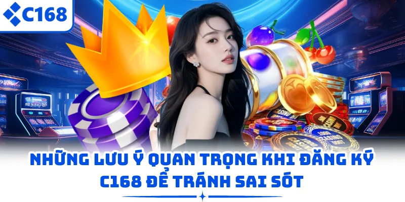 Những lưu ý quan trọng khi đăng ký C168 để tránh sai sót